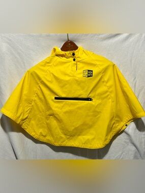 Little Giants “Sunny Days” Rain Poncho, Yellow, Kids Size 8